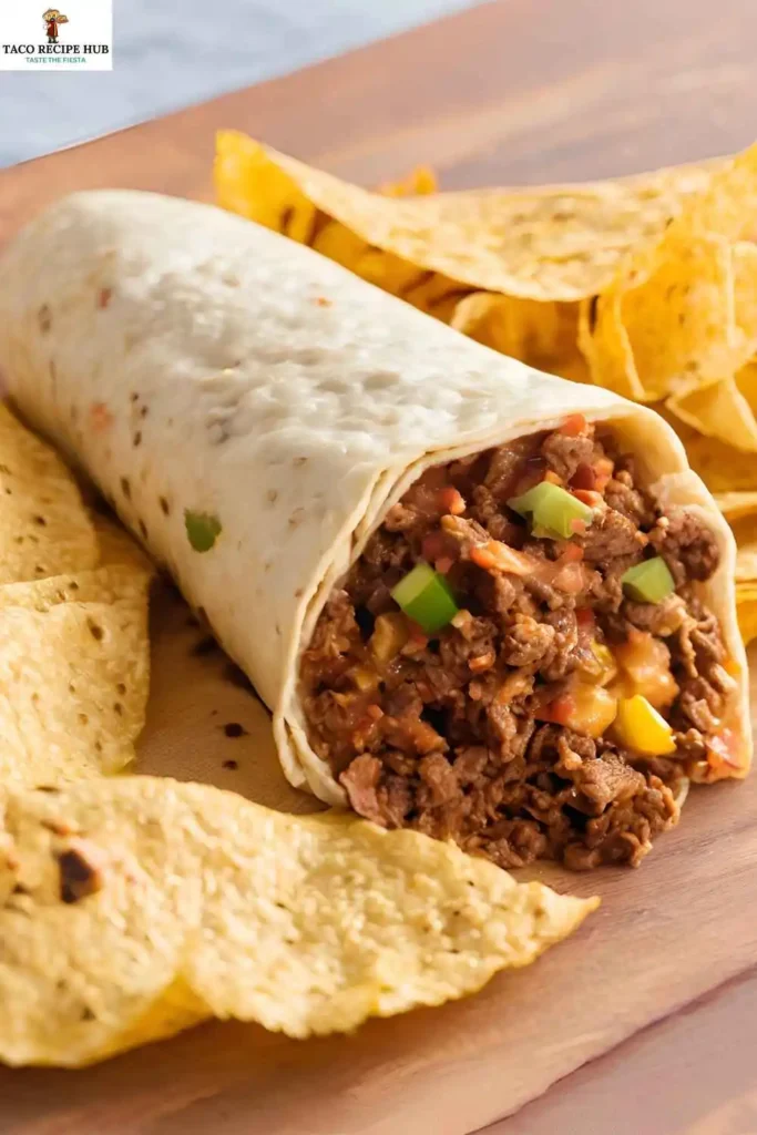 Beefy Fritos Burrito