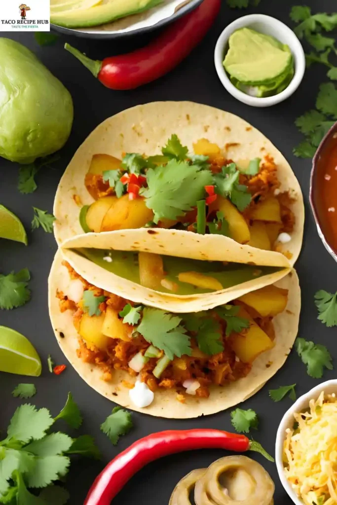 Spicy Potato Soft Taco