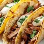 tacos de crema recipe